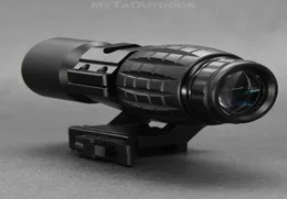 Tactical 3x Scope Eglifier Optics Rifle Scope Quick Release 20 мм Picatinny Weaver Mount Base Base Red Dot Прицели