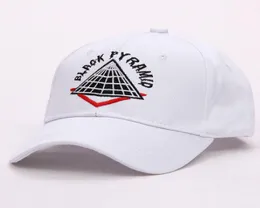 FashionBone Einstellbar Männer Hüte Stickerei Hip Hop Unisex Pyramide Baseball Caps Casual Schwarz Weiß Rot Diamant Hat2021597