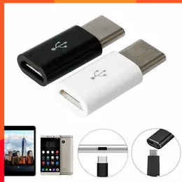Nowy konwerter adaptera Micro USB do typu-C dla telefonu komórkowego Micro USB Kobieta do typu C Męska konwerter adaptera dla inteligentnego iPhone'a