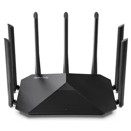 Control AC2100 Smart Dual Band Gigabit Wireless Router 4x4 MUMIMO 7x6dBi External Antenna Strong Signal Parental Control Support IPv6