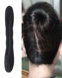 Whole retail Magic sponge Hair Roller Style DIY Bun Foundation Styling Maker Tools Hair Accessories small size5380915