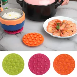Table Mats Double-Sided Suction Cup Mat Super TPR Material Durable Use Dish Drying Pad For Kitchen Counter