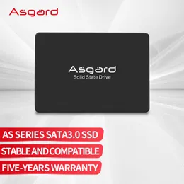 Enheter Asgard Solid State Disk SATA3 256 GB 512 GB 960 GB SSD 2,5 hårddisk för bärbar dator och skrivbord