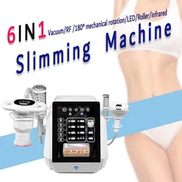 Salon use RF face lifting roller massage machine Cavitation Radio Frequency Cellulite Reduction Infrared Body Slimming LED Skincare lymphatic detoxification