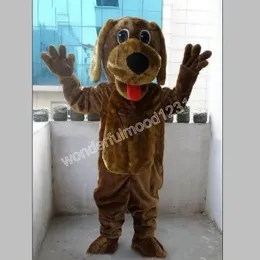 Der Hund Maskottchen Kostüme Karneval Hallowen Geschenke Unisex Erwachsene Fancy Party Spiele Outfit Urlaub Outdoor Werbung Outfit Anzug