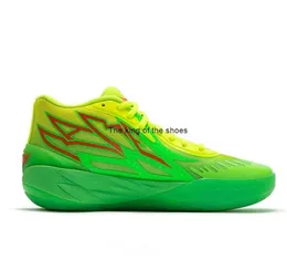 Kids Mens LaMelo Ball MB01 MB02 MB.02 MB1 Rick Morty Shoes Grade school Basketball Shoes for sale Sport Shoe Trainner Sneakers US4-US12 A0