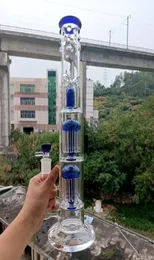 17 inch Thick Glass Water Bong Hookahs with Double Tree Perc Female 18mm Smoking Pipes4521543