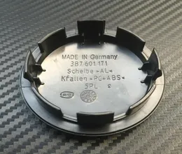100st 65mm bilhjulscentrum Cap Hub Cap -täckning för VW Logo Badge Emblem 3B7601171 3B7 601 171 Bilstyling1355546