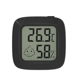 Uppdaterad digital LCD -termometer Hygrometer 4 Typer Temperaturfuktighetstestning Kylskåp Frys Mätare Babyrum