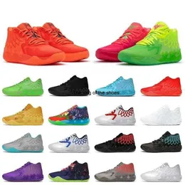 BasketBall Shoes For Sale LaMelo Ball MB02 Rick Morty Adventures Rookie Of The Year 2023 Running Shoes Phenom Honeycomb Sport Shoe Trainner Sneakers US4.5-12 MB01