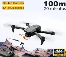 2020 Neue XT6-Drohne mit zwei Objektiven, 4K-High-Definition-Luftaufnahmen, optischer Fluss, feste Höhe, RC-Flugzeug, Kinderspielzeug7593904