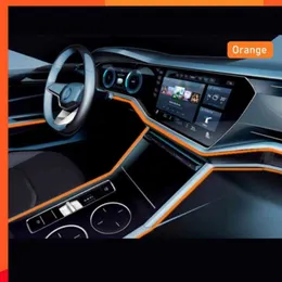 New Automobile LED Atmosphere Light Wire Light Rope Tube Line Flessibile Ambient Lampwith Strip Car Interior Lighting Sigillante Pacchetto