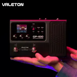 Valeton Sound GP-100 Effects, Electric Guitar, Bass, Acoustic Guitar, Drum Machine, Performance, Sound Card Mixed Chinese