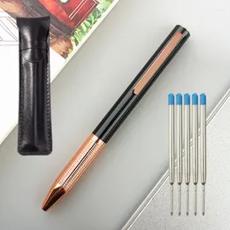 Luksusowe wysokiej jakości 4 kolory biuro Biuro Biuro Ballpoint Pen Student School School Siedziki