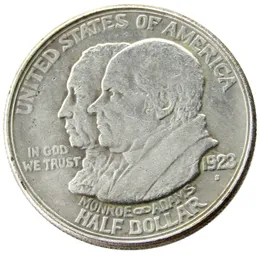 미국 1923 Monroe Doctrine Centennial Silver Plated Copy Coin