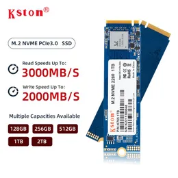 Laufwerke KSTON M.2 PCIE NVME SSD 128 GB 256 GB 512 GB 1 TB 2TB Solid State Disk SSD M2 Interne Festplatte HDD für Laptop -Tablets Desktop