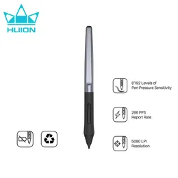 Tablets HUION PW100 BatteryFree Stylus Digital Pen for Huion HS64 HS610 H640P H1060P H610PROV2 H320M H420X H580X H610X Graphics Tablet