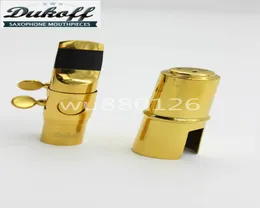 New Arrival Metal Gold Lacquer Dukoff Alto Tenor Soprano Saxophone Mouthpiece Sax Musical Instruments Accessories Nozzle Size 5 6 2718311