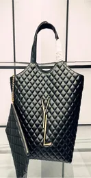 2PCS oversized ICARE Luxurys Designers Clutch Bags Women039s Card Fashion large tote Whole Wallet Leather handbag Men Holde2940664