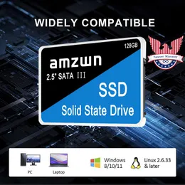 Enheter för Desktop PC Laptop SSD 120 GB 250 GB 500 GB 960 GB 2TB SSD 2.5 Hard Drive Disk Disch Solid State Disks 2,5 "Internt