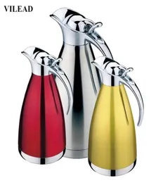 VILEAD 4 Color Coffee Thermos Mug Stainless Steel Grip Teapot Vacuum Flasks Termos Cups Garrafa Termica Water Bottle Y2001075139159