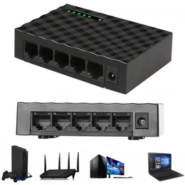 Переключатели SG105 Gigabit Mini 5port Desktop Switch Fast Ethernet Switch Switch Lan Hub RJ45 Ethernet и Switching Hub Shunt