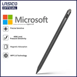 Pens Stylus Pen for Microsoft Surface Digital 2 in 1 Magnetic 4096 Pressure Surface Pen Tilt Palm Rejection For Surface Pro 8/X/7/6/9