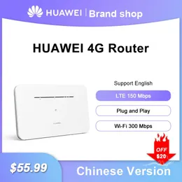 Маршрутизаторы разблокируют Huawei 4G Router LTE CPE B311B853 150 Мбит / с Cat4 с беспроводной картой Wi -Fi -маршрутизатором SIM -карты