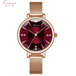 Orologi da polso Luxury Fine Fashion 5 colori Crystal Bracelet Watch Relogio Feminino Brand Girl's Christmas Gift 2023 Women's