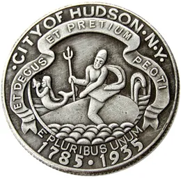 1935 Hudson Half Dollar Silver Plated Copy Coins