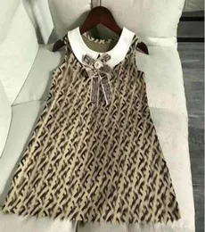 Baby Girls Dress Letters Printed Girl Vest Dresses Brand Clothes Kids Princess Skirts Clothing Designer Clothes3369267