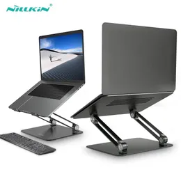 Accessories NILLKIN Laptop Stand Adjustable Aluminium Alloy Notebook Stand MultiAngle Stand Heat Release Foldable Compatible with 1017 ''