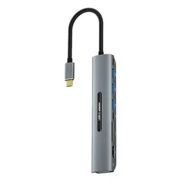 Stazioni USB C Hub USB C Dock 9 In1 Adattatore per docking station USB C con 4K HDMI VGA per laptop Pro/Air e USBC