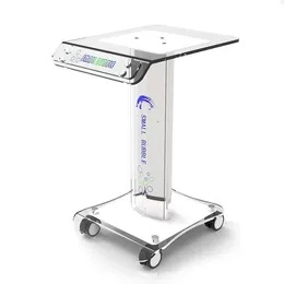 Professional Factory Metal Acrylic Beauty salon instrument Trolley Adjustable Movement Salon Special trolley cart