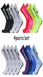 Men039s Socken 4pairsset FS Football Grip Nonslip Sports Professional Competition Rugby Soccer Men and Women 2209248539695