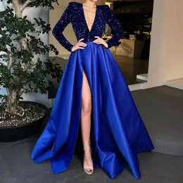 New Hepburn style retro high-end patchwork luxury sequin large swing sexy long dress with a tail banquet evening dress custom dress