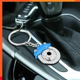 Ny 3D -del Keyring Gift Universal Keychain Portable Car Auto Keychain Car Interior Accessories KeyFob Creative