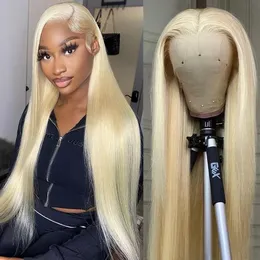 13x4 Straight Honey Blonde Lace Front Wig Human Hair 613 Lace Frontal Wig HD Lace Wig Mstoxic Remy Brazilian 4x4 Closure Wig