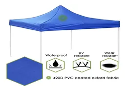 Meigar 3mx3m 420D Waterproof Oxford Canopy Garden Patio Tent Sun Shelter Gazebo Canopy Outdoor Marquee Market Shade Anti UV Tent3825599