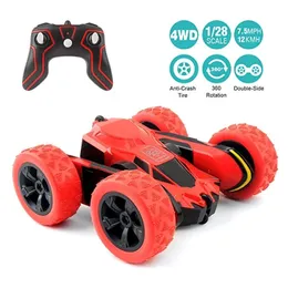 RC Car Stunt Car Toy Amicool 4WD 2.4Ghz Remote Control Car Double Sided Rotating Vehicles 360° Flips Kids Toy Car for Kids