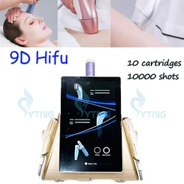 El micro de la máquina del ultrasonido 9D Hifu MMFU pulsó el envejecimiento no invasivo de la elevación de cara del refuerzo ultra de 360 grados