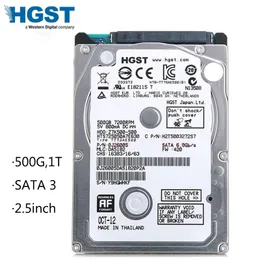 Drives HGST -märke SATA2SATA3 2.5 "500 GB Laptop Intern HDD Hard Drive för Notebook 8MB/32MB 5400RPM7200RPM 1,5 GB/S DISCO DURO