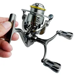 Accessori GHOTA Shoal Lure 2000 3000 Seamless Waterproof Rotating 8kg Maximum Drag Dual Grip Carp Fishing Reel P230529