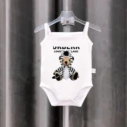 23ss newborn onesie designer baby kläder nya baby kläder Baby sling bag rump suit crawl suit animal logo print klätter dräkt i ett stycke ha kläder newborn kläder