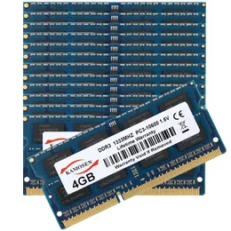 Rams DDR3L RAM 10x4GB 1333 MHz 1600MHz Zupełnie NOWY niski napięcie 1,35 V PC312800 Notebook Memory Sodimm 204Pin Nonecc 1,35V