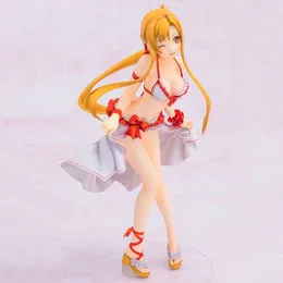 Giocattoli divertenti Figura sexy giapponese Anime Sword Art Online Yuuki Asuna Action PVC Figure Anime Sexy Figure Model Toys Collection Dol