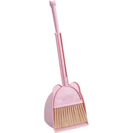Children's small broom, dustpan, and sweet potato broom set, learning sweeping tools, household broom, soft bristle broom, and dustpan combination