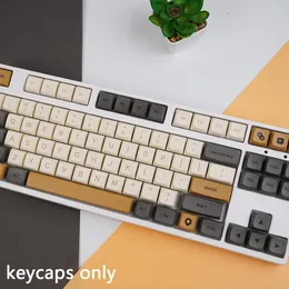 Covers 125key Shimmer Theme Keycaps PBT Sublimation XDA Highly Customized Mechanical Keyboard Keycaps Round Keycaps MX Switch