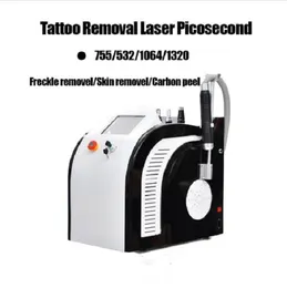 Laser a picosecondi portatile per la rimozione del tatuaggio Carbon Q-Switch ND Yag Laser Equipment 532nm1064nm1320nm Rimozione del tatuaggio Sopracciglio Spot lavaggio del sopracciglio Macchina Lazer