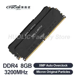 Rams Original avgörande Ballistix DDR4 RAM 8GB 3200MHz Dram Desktop Gaming Memory Compatible with AMD och Intel